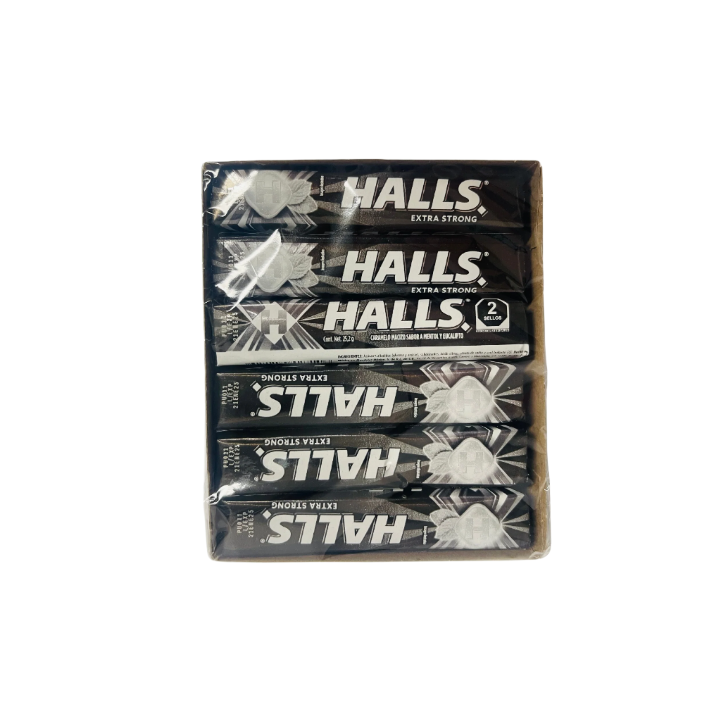 HALLS EXTRA STRONG breath mints
